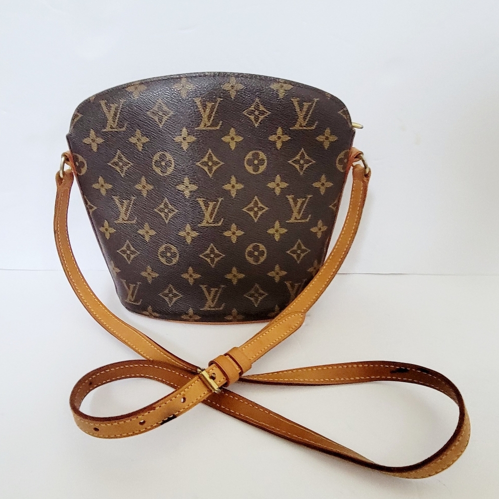 Louis Vuitton LV Crossbody bag Drouot Brown Monogram - Picture 3 of 16